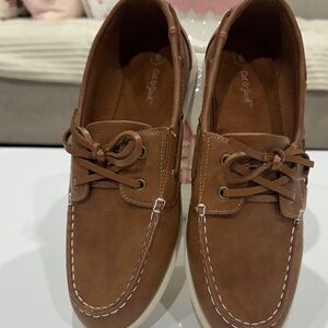 Cat & Jack Tan Boat Shoes